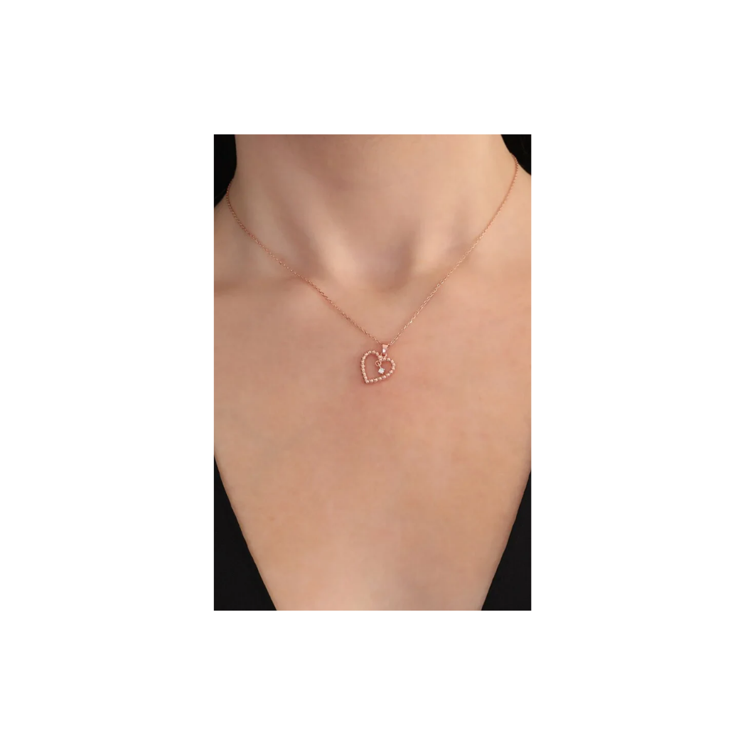 Colgante Corazón Rose